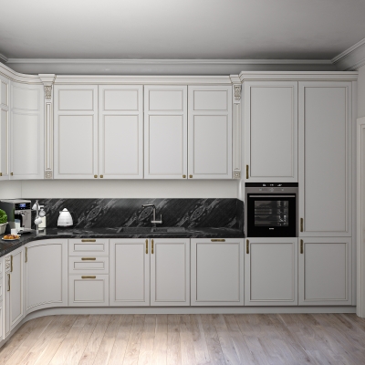 Bucatarie din MDF vopsit