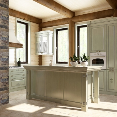 Bucătării din lemn