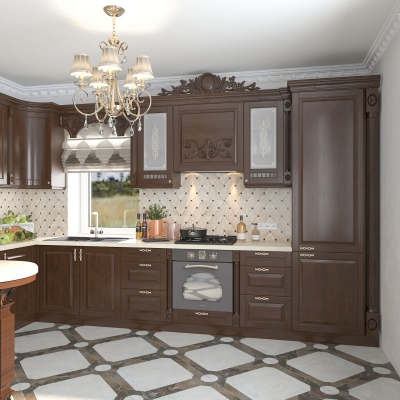 Bucătării din lemn