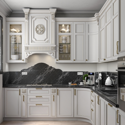 Bucatarie din MDF vopsit