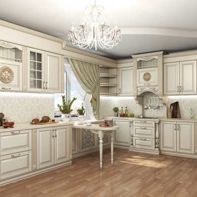 Bucătării MDF furnir