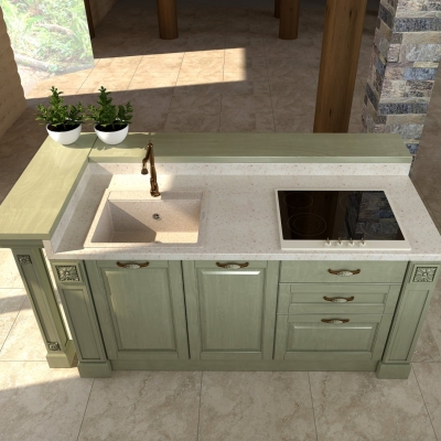 Bucătării din lemn