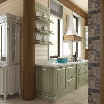 Bucătării din lemn