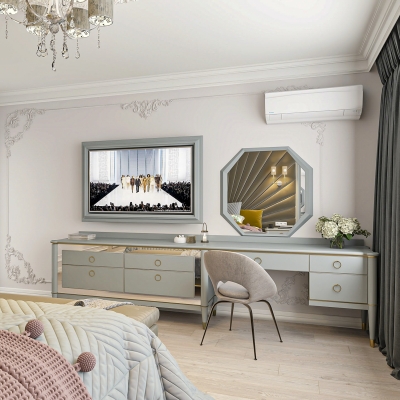 Dormitor in stil neoclasic