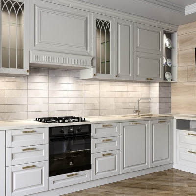 Bucătării MDF furnir