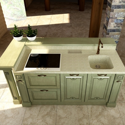 Bucătării din lemn