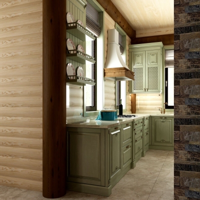 Bucătării din lemn